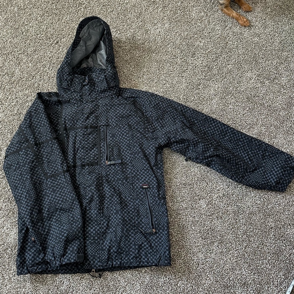 Vans Black Checkered Jacket